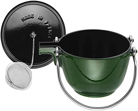 Basil cast iron round tea kettle — photo 3