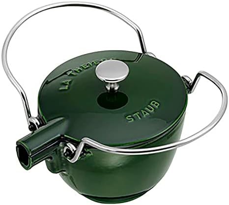 Basil cast iron round tea kettle — photo 5