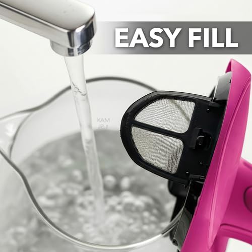 Pink glass electric water boiler — photo 5