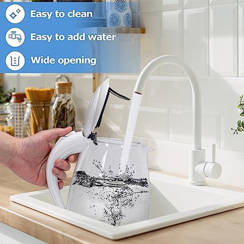 Rapid heating glass electric kettle 1.7L — photo 5