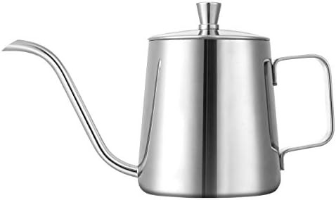 Small stainless steel induction ready pour over kettle