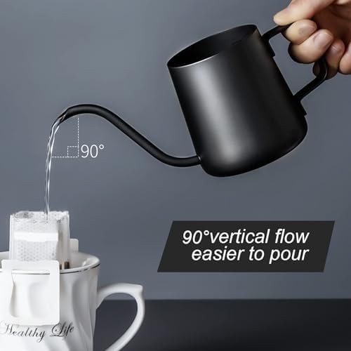 Stainless Steel Gooseneck Pour Over Kettle — photo 4