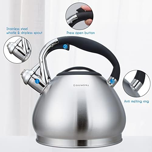 Easyworkz stainless steel 3.1 quart whistle — photo 5