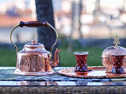 Handmade Copper Stovetop Tea Kettle — photo 3