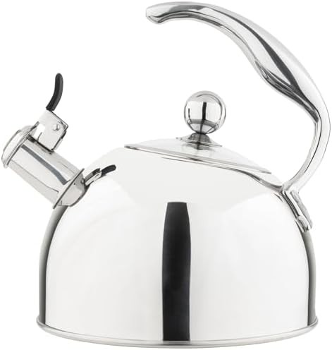 Viking 3-Ply Stainless Steel Tea Kettle Mirror Finish