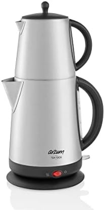 Electric Turkish tea maker stainless steel — photo 5