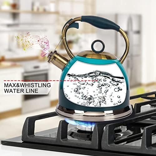 Stove top whistle tea pot 3.0 quart — photo 4
