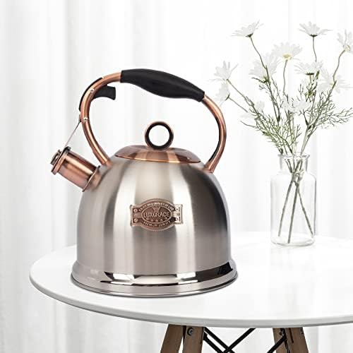 Stainless steel whistling tea kettle 3.0q — photo 4