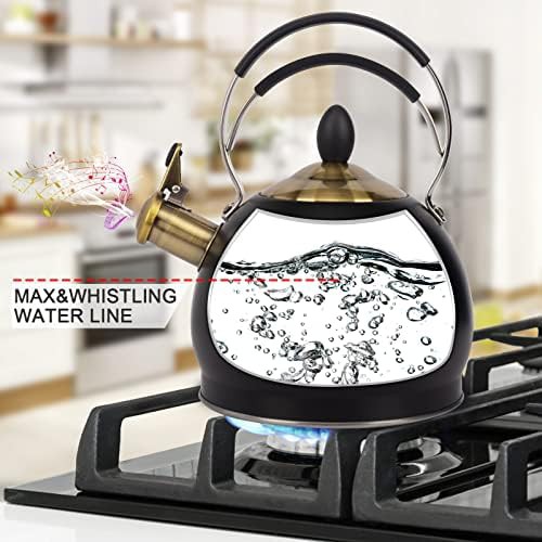 Medium fast boiling tea kettle 2.6 quart — photo 3