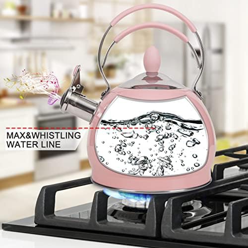 Induction ready stainless steel teapot 2.6 quart — photo 3