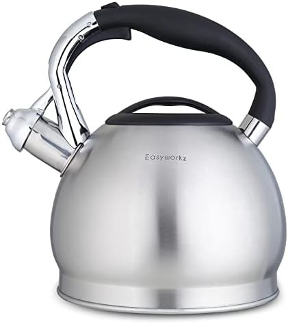 Easyworkz stainless steel 2.4 quart whistle