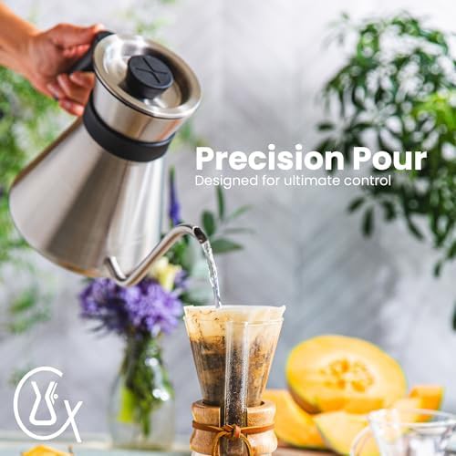 Brushed stainless steel gooseneck pour over — photo 4