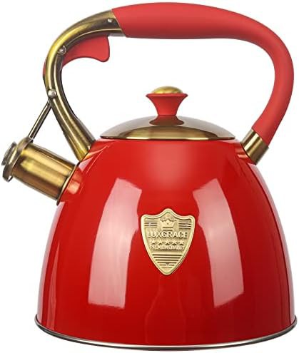 Stainless steel stovetop tea pot 2.9 quart
