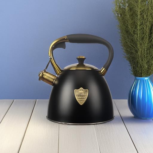 Stovetop whistling stainless steel tea pot 2.9 quart — photo 5