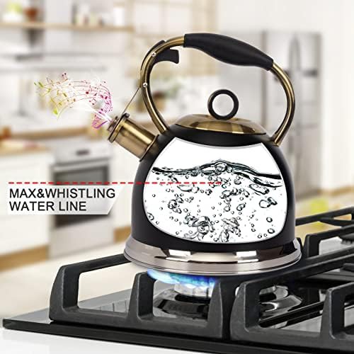 Stovetop whistling tea pot 3.0 quart — photo 4