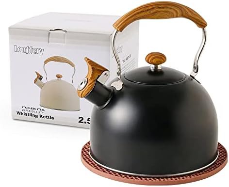 Whistling stove top tea kettle by Lonffery