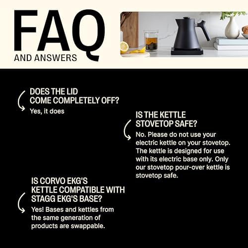 Corvo EKG Pro modern electric kettle — photo 3