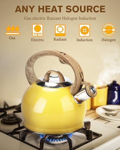 Induction ready stainless steel teapot kettle — photo 3