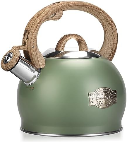 Hauce radio green folding handle kettle