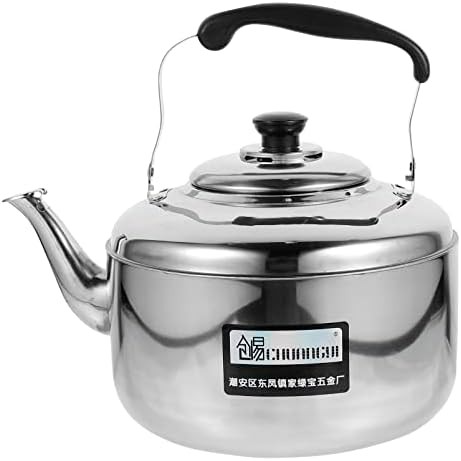 Large capacity induction ready whistling kettle