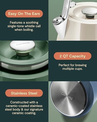 Modern stainless steel whistling tea pot — photo 3