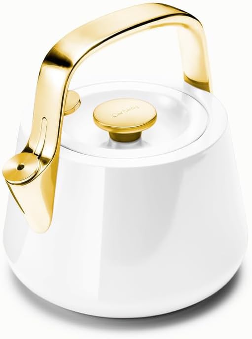 Caraway stainless steel whistling tea pot