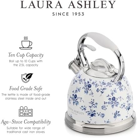 China Rose pattern whistling stovetop kettle — photo 4