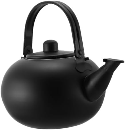 Induction ready metal tea kettle