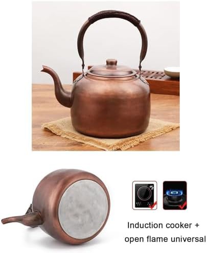 Generic gas stove copper whistle pot — photo 4