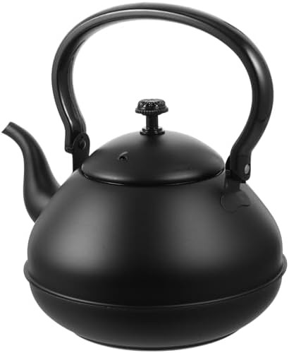 Ergonomic stainless steel whistling water kettle