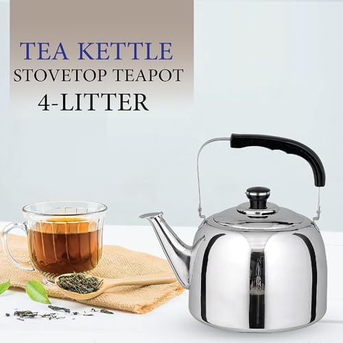Four liter fast boiling stovetop kettle — photo 3