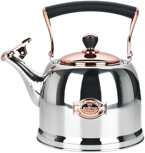 Stainless tea pot 3.0 quart capacity