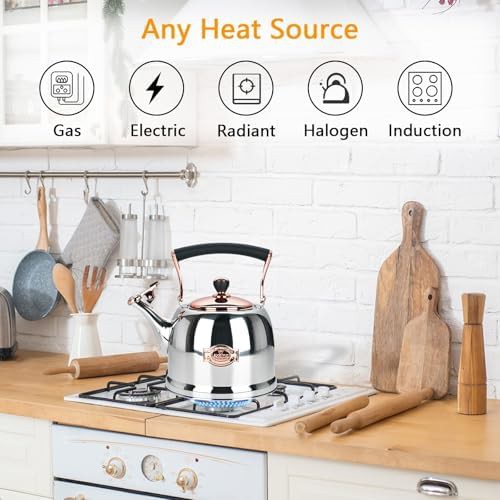 Stainless tea pot 3.0 quart capacity — photo 4