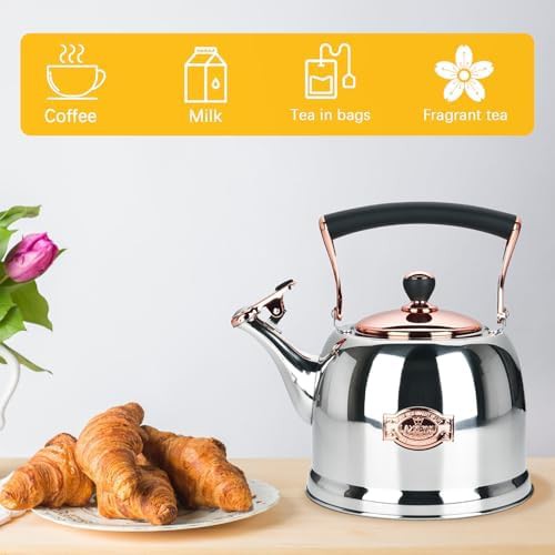 Stainless tea pot 3.0 quart capacity — photo 5