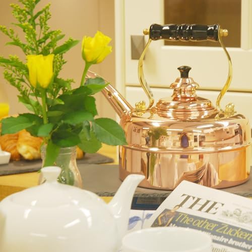 Copper Kensington Kettle with Wood Pattern Handle — photo 5