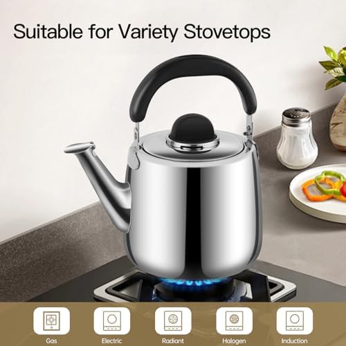 Stainless steel 2.1 qt stovetop kettle — photo 5