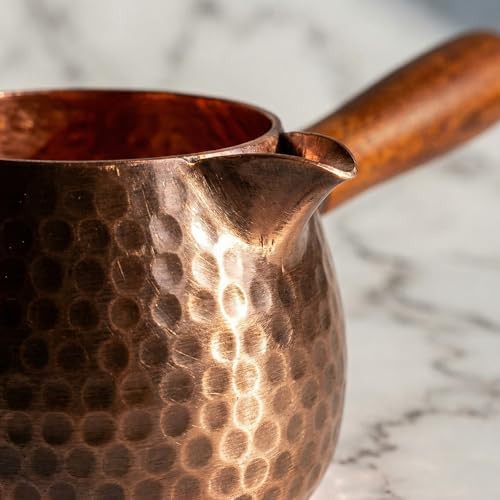 Vintage copper mini stovetop tea kettle — photo 5