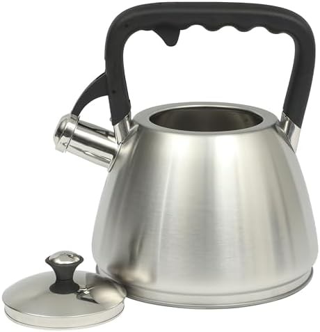 Brushed stainless steel Armidale whistling tea kettle — photo 4
