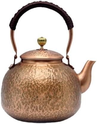 Japanese style copper stovetop teapot