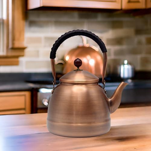 Handmade pure copper Chinese style tea kettle — photo 3