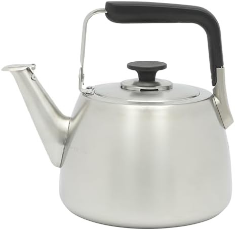 Sur La Table brushed stainless steel kettle