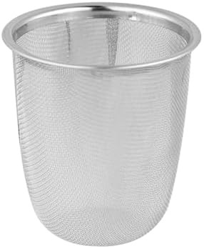Black stainless steel kettle with tea infuser — photo 4