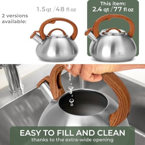 Waldwerk medium stainless steel tea kettle — photo 3