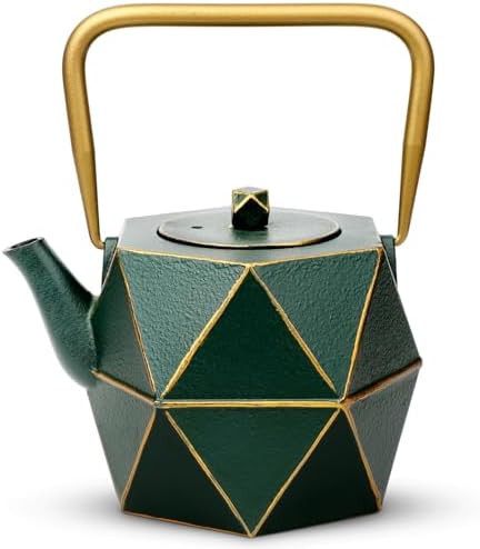 Mini Japanese Cast Iron Diamond Teapot