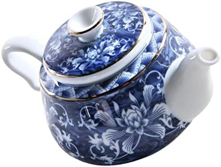Vintage ceramic Chinese style tea kettle