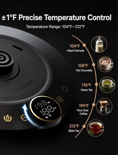 Flow b9 temperature control electric kettle — photo 3