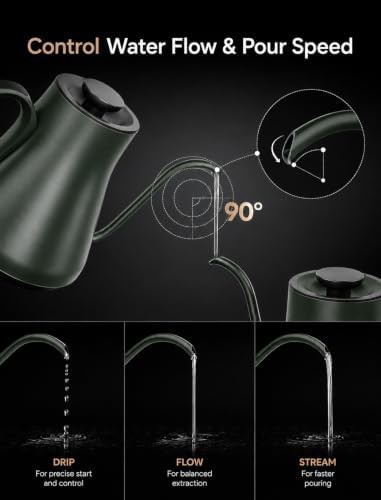Flow b9 stainless gooseneck electric kettle — photo 4