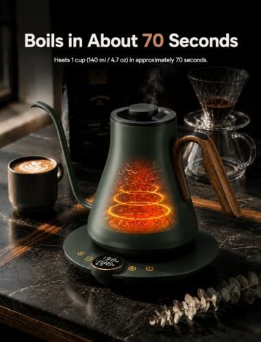Flow b9 stainless gooseneck electric kettle — photo 5