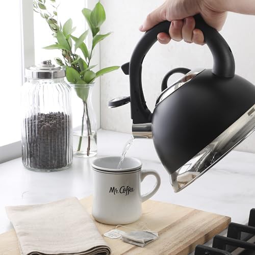 Clarefield matte black whistling kettle — photo 3