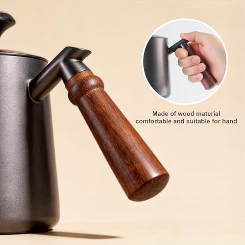 Gooseneck pour over kettle with thermometer — photo 5
